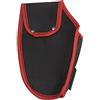 CETEOR Marsupio per attrezzi Cinture per attrezzi, Utensile da trapano portatile Custodia da trasporto senza fili Cintura porta marsupio Tasca portaoggetti for chiave inglese e martello (Color : Red, Size