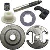GTWSQQ Tamburo frizione .325-8T Kit pompa olio pignone for Hu=sqvarna 340 345 346XP 350 353 445 450 E/EPA Cuscinetto ad aghi for motosega