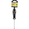 WOLFPACK Cacciavite Torx Inviolabile Acciaio S2 Manico TPR Bimateriale. Misura T07 x Ø 3,0 x 75 mm.