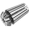 M METERXITY ER16 Collet A Molla, Collet A Molla In Acciaio 40Cr Mandrino 4.5mm Diametro Di Serraggio Per Macchina CNC/Fresatrice Utensile Tornio [Argento,1x0.7/ 27.5x17 Mm]