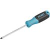 HAZET Cacciavite 811-40, profilo a taglio SW 0,8 x 4 mm, lunghezza 185 mm, impugnatura antiscivolo a 3 componenti per un' trasmissione di potenza