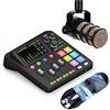 RØDE Rode Rodecaster Duo Audio Production Studio per podcast, streaming, contenuti creation + microfono podmic + cavo keepdrum XLR