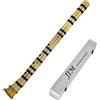 JIM Flauto pentatonico giapponese Shakuhachi con radice di campana natura. KINKYO ryu 1,8 piedi (Key of Di). ottimo per principianti e flautisti esperti. Suona Jazz TAKE FIVE. Suona musica tradizionale.