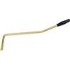 Banworks M6 Braccio Tremolo Metric per Chitarra Sostituzione Barra Whammy | Thread da 5,8 mm (15/64) per ponti tremolo delle chitarre Squier Strat ST JT/YB-01 dorato con punta nera