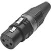 Sommer Cable SOMMER CAVO cavo microfonico 2x0.22 100m bk Tappa 22