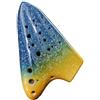 LJERFSW Ocarina A Tre Canne AC Strumento A Fiato Professionale Per Esercitazioni Strumento Ocarina Professionale(Yellow)