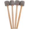 BYCUFF 4 Pezzi Mazze di Grande Cassa Bastoncini Mazze Schiuma Tamburo Mazze per Fanfare Percussion