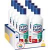 SPESA & RISPARMIO Bottiglia Vuota Trasparente in Plastica con Tappo Blu - Contenitore Riutilizzabile per Liquidi - Flacone Multiuso Leggero e Resistente Variazioni 4/8/12 Pezzi - 1100ml (4)