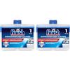 Finish Cura Lavastoviglie Liquido - Pulizia Profonda, 2 x 250 ml, L'imballaggio può variare