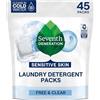 Seventh Generation Detergent Packs, 45 Count
