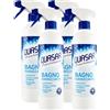 FEI FAN Quasar Detergente BAGNO Igienizzante Spray, Anticalcare, Elimina i Residui Di Sapone, Risciacquo Veloce 580ml (4 Spray)