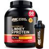 Optimum Nutrition Gold Standard 100% Whey Proteine con Aminoacidi Banana 2,04kg 68 Porzioni + Shaker