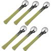 HAPINARY Occhiaie Massaggiatore Bastoncino per Crema Occhi in Metallo, Portatile e Compatto, 6 Pezzi, per Viso Skincare e Makeup