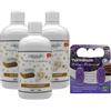 FEI FAN Camomilla Torino Kit 3x Profumo Concentrato Lavatrice Linea Preziosa, Gold Flower 500ml, Profumazione Innovativa e Duratura Dalle Note Fresche ed Uniche nel Loro Genere + Relevi Proteggi & Profuma