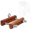 ZYHNYTAO Wooden Testicle Press Testicle Stretcher Ball Stretcher Testicle Ring Testicle Squeezer Testicle Clamp Testicle Carrier Scrotum Stretcher Cock Rings Penis Press Crusher Chastity Belt