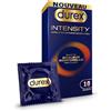Durex Intensity - 10 Preservativi da uomo senza lattice ultra fini ultra lubrificati - più calore corporeo condiviso - dimensioni standard