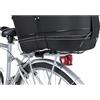 TRIXIE Cestino bici posteriore per cani - Fino a 8 kg - 29 × 49 × 60 cm | Portapacchi con telaio in metallo resistente, imbottitura morbida, cinghia e coperchio a rete - Comodo e stabile