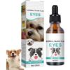 Generic Detergente Oculare per Cani E Gatti, 20ml Detergente Contorno Occhi, Cane Pulizia Occhi, Rimuove in Modo Delicato E Naturale Muco E Lo Sporco, Remover Smacchiatore per Lacrime Cane