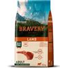 Bravery CROCCHETTE Agnello Cane Adulto Taglia Medium - Large - 12 kg - MONOPROTEICO,IPOALLERGENICO, 100% Naturale, 100% Grain Free