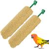 Birtern Mangime per uccelli Parrocchetti, bastoncini per il trattamento dei pappagalli, snack per addestrare cibo per dieta per conure Myna Parrocchetto canarino fringuello