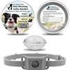 Louseshuer Aquality Pets Collare Antiparassitario Naturale, Ciondolo Repellente Per Pulci E Zecche Per Cani 2026 nuovo (Grigio)