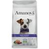 Amanova Cibo Secco per Cani Adult Exigent, Cervo Supreme, Low Grain, 2kg, con Probiotici e Prebiotici