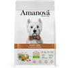 Amanova Cibo Secco Super Premium per Cuccioli di Taglia Piccola o Mini Gusto Pollo - 100% Naturale, ipoallergenico e monoproteico - Cruelty Free - Formato da 2 kg