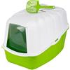 Arquivet MPS Komoda, Toilette per gatti, chiusa completa di filtro e paletta, Colori assortiti
