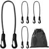 Generic Tracolla per Cavallo, 4 Coperte per Cavallo, Cintura Elastica Regolabile, Cintura Elastica per Cavallo, Cintura per Gambe con Doppia Clip, Cintura di Ricambio, Comoda Cintura per Animali per Zoo