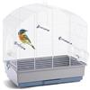 Pet's Market Asso di Quadri Gabbia Voliera Uccelli in Metallo per Canarini Pappagallini Calopsite Inseparabili Medi Volatili con Posatoi Mangiatoie 53x32x54 cm
