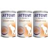 Kattovit Urinary Drink al Pollo | Confezione da 3 | 3 x 135 ml | Alimento complementare per gatti con recidive di calcoli di struvite | Può contribuire ad aumentare l'assunzione di liquidi