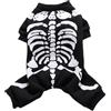 Rrlihjgu Costume Scheletro Per Cani Halloween | Abbigliamento con Teschio per Cani e Gatti di Halloween - Vestiti per Travestimenti di Cuccioli e Gattini per Fotografie, Performance, Carnevale