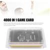 XUMIUZIY Scheda di Gioco 4000 in 1, Adatta per Console di Gioco Originali Mega Drive Master System 32X, con Piccola Scheda di Memoria da 8 GB, Supporto File System FAT FAT16 FAT32 (Bianco trasparente)