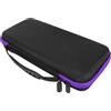 Yctze Trasporto Console di Gioco Portatile - Custodia Portatile Antiurto in EVA ROG 7 Pollici 120 Hz da Gioco, Nylon, Doppie Cerniere e Protezione Antigraffio, Viaggio e Uso Quotidiano (PURPLE)