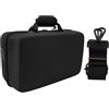 Annadue Custodia di Trasporto per PS 5 Pro, Borsa di Trasporto di Trasporto con Guscio Duro con Cinturino Elastico per Controller, Cuffie, Cavo USB, Cavo di Alimentazione e Altri (BLACK)