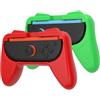 VGBUS Confezione da 2 impugnature Joy-Con per Nintendo Switch 2 (2025), design ergonomico, kit di impugnature per controller per Switch 2. (confezione da 2, rosso e verde)