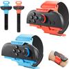 FANPL Fasce da polso per controller joycon Nintendo Switch 2, cinturino elastico regolabile per Just Dance 2025/2024/2023, per Zumba Burn It Up, adatto per adulti e bambini, confezione da 2