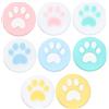 jojofuny Copertura Joystick 8 Pezzi in Silicone Rosa e Blu a Zampa di Gatto, Accessori per Console di Gioco Migliorati Antiscivolo per Gamer e Appassionati
