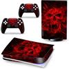 GALSOR Protettivo Per PS5 Skin Disc Edition Anime Console E Controller Vinile Cover Wraps Per PS 5 Version 28028 Senza Bolle E Senza Residui