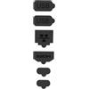 Generico 6 pz molle del silicone Anti-polvere spina di ricambio per Switch 2 Dock copertura antipolvere