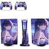 GALSOR Protettivo Per PS5 Skin Disc Edition Anime Console E Controller Vinile Cover Skin Wraps Per PS 5 Disc Version 92692 Senza Bolle E Senza Residui