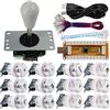 SJ@JX Arcade Game Controller USB Encoder Gamepad Microswitch Button 8way Joystick for Nintendo Switch PC PS3 Retropie Raspberry Pi MAME