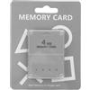 Yanmis Scheda di Memoria da 4 MB per PS 1, Lettura Veloce, Scrittura, Salvataggio Gioco, Scheda di Memoria per Console PS 1 e One, Portatile e Leggera