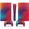 YLMKMVLCZC Pelle Decalcomania Per PS5 Slim Skin Digital Edition Console E Controller Vinyl Cover Skins Wraps Resistente Ai Graffi Compatibile Con 61824 Avvolgimento Della Pelle