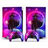 GALSOR Protettivo Per PS5 Skin Disc Edition Anime Console E Controller Vinile Cover Wraps Per PS 5 Version 47122 Senza Bolle E Senza Residui