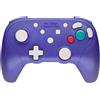 Retro Fighters BattlerGC Wireless 2.4G Controller Purple - Gamecube, Game Boy Player, Switch & PC Compatible