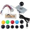 Smandy Encoder USB Zero Delay, Kit Fai da Te con Cavo USB e Fili per MAME PC Game Fight Stick
