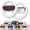VGBUS Confezione da 2 volanti per Nintendo Switch 2/Nintendo Switch/Switch Oled Console JoyCon, ruote da corsa compatibili con controller Joycon Mario Kart Wolrd 8 Deluxe Switch 2 2025. (2 pezzi