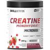Skill Nutrition Micronised Creatine Monohydrate Flavoured 300 grams - Berry Blast