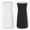 Salter BW12947EU7 Set di saliere e pepe a gravità - Mulini per condimenti classici, pentole per sale e pepe, inclinabile per funzionare, design senza fuoriuscite, design monocromatico